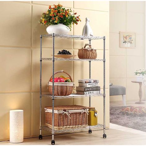SCAFFALE SERIE AMERICA 4 RIPIANI 60X35XH170 CM- 1,0 pz