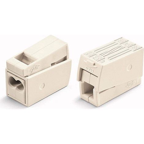 50 BORNES POUR LUMINAIRES 224 3 ENTRÉES 0,5-2,5MM² - 224-112 (1/3)