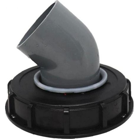 YMYNY Couvercle en plastique de tonne de tonne 163mm 45 degrés eau de pluie Couvercle de couvercle de couvercle de couvercle de couvercle de couvercle de chapeau de couvercle noir noir, tuyau de jardi (1/4)
