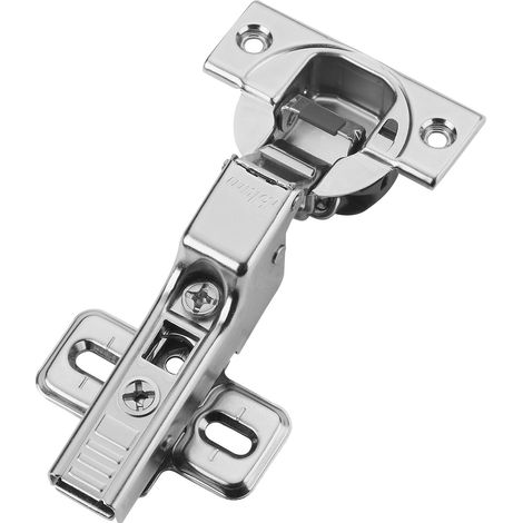 BLUM Topfband 110° mit Schließautomatik inkl. Montageplatte 173L6100, Mittelanschlag 71B3650, Set (1/5)