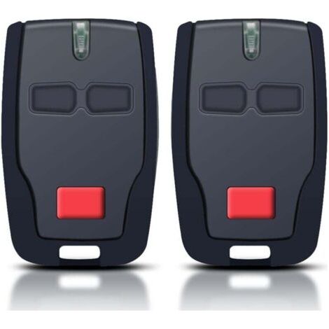 Telecommande porte de garage pour BFT Mitto 2 B RCB,433 MHz télécommande 2 canaux pourRolling BFT Mitto 2, Kleio, Ghibli, TRC 2, Kleio, Ghibli, TR(2PCS) (1/5)