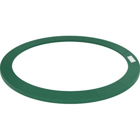 Beyamis Gepolsterte Sicherheitsabdeckung für 8-Fuß-Trampoline (Ø 244 cm), Grün