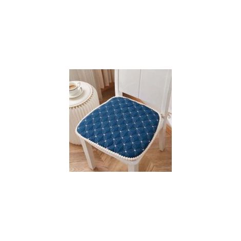 Galette De Chaise 45x43 Dehoussable, Coussins De Chaises Exterieures, AntidéRapant Lavable Coussins De SièGe De Chaise De Salle à Manger (1/4)