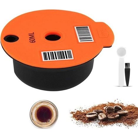 Filtre à café permanent JOULLI pour Bosch Tassimo - 60ML - Brosse cuillère (1/4)