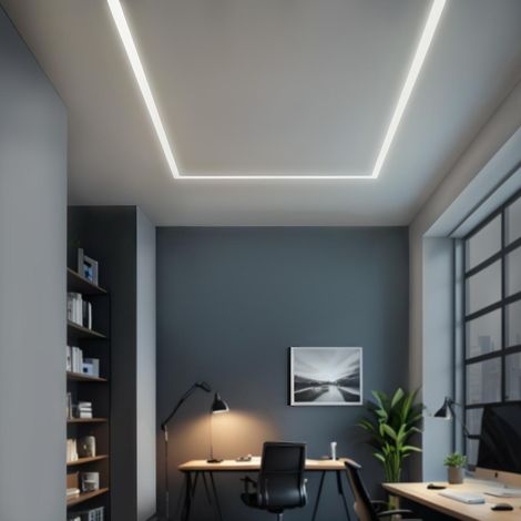 LED Linearleuchte Click CCT Schwarz - Ausführung: 60cm 24W