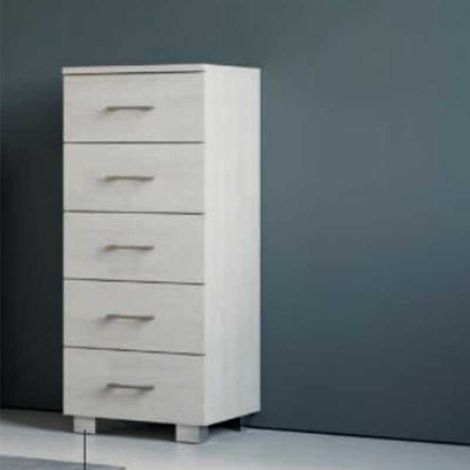 Cassettiera 5 Cassetti 42x44x103 cm - VARI COLORI DISPONIBILI (1/2)