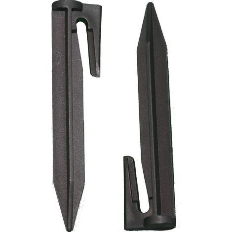 Pack of 100 Universal Hooks Ground Nails Cable Lawn Robot Stakes Wire Fixing Ground Anchor (1/5)