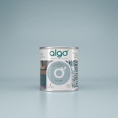 Peinture pour Meuble - Gris Galet - 0.5L / Mat