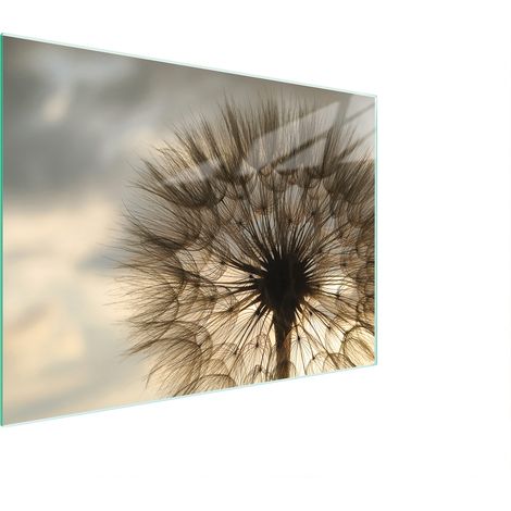 Glasschneidebrett 30x22 Blume (1/5)