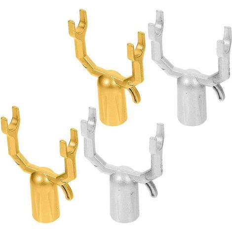 connecteurs de rechange pour embouts de tringle à vêtements, accessoires pour barres de penderie (1/5)