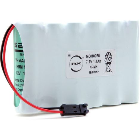 NX - Batterie NiMH 6x AA VH 6S1P ST1 7.2V 1.7Ah HE13