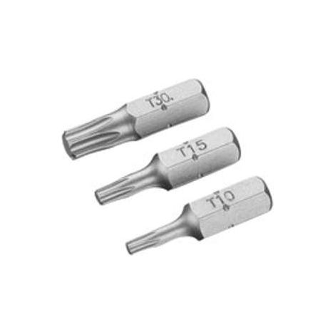 Inserti per viti Stanley torx 10-15-30 lunghezza 25 mm 3 pezzi (1/2)