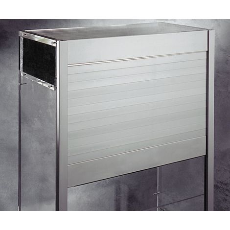 KNOKE SMART CASE Beschlag-Kassettenmodul, KB 600 mm, Aluminium natur eloxiert