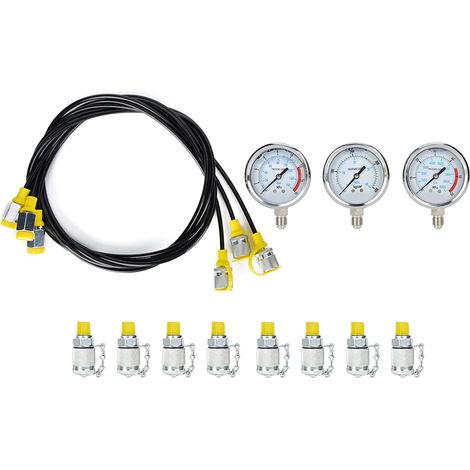 Hydraulic Pressure Test Kit, Pressure Tester (1/5)