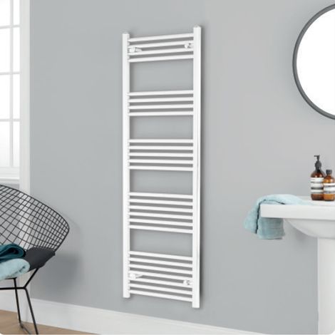 Heatwave Harmony White Ladder Towel Rail 1600mm (H) x 600mm (W) (1/2)