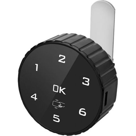 Serrure électronique - - Clavier tactile - Alarme - Rechargeable (1/5)