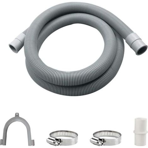 Ablaufschlauch, Waschmaschinen-Verlängerungsset, Waschmaschinen-Ablaufschlauch, Universal-Ablaufschlauch, Wasserablaufschlauch, Waschmaschinenschlauch (1,5 m)