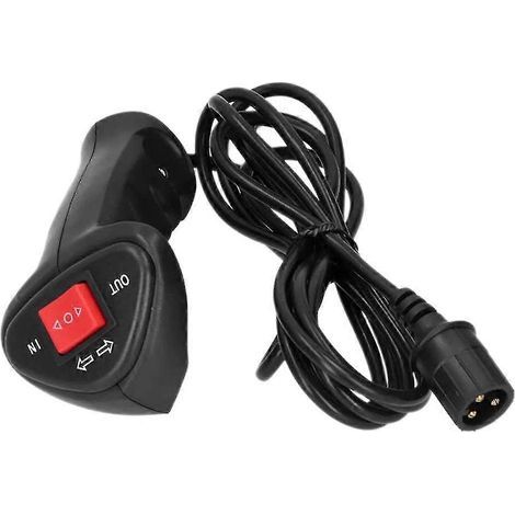 Télécommande universelle sans fil pour treuil électrique avec câble de 2,8 m (9,2 pieds), adaptée aux travaux hors route. (1/5)