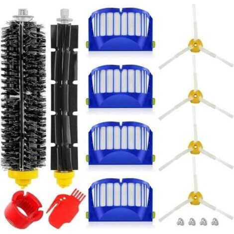 Accessoires Remplaçant kit pour iRobot Roomba série 600 Pièces de rechange pour Roomba 600 610 614 620 625 630 635 640 645 650 655 660 665 670 671 680 690 691 (1/5)