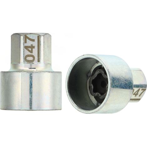 Clé antivol de roue, douille de remplacement pour écrou de roue, compatible avec les modèles 1, 3, 5, 6 et 7 (X1, X2, X3, X4, X5, X6, Z4, 047) (1/5)