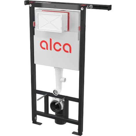 Alca - Installation murale ECOLOGY pour WC suspendu, distributeur de comprimés, hauteur 1,12 m AM102/1120E (1/3)