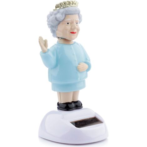 Solar Pal - Decorazione ad Energia Solare - Regina Elisabetta - Edizione Speciale Giubileo di Platino - 70 Anni di Regno (1/5)