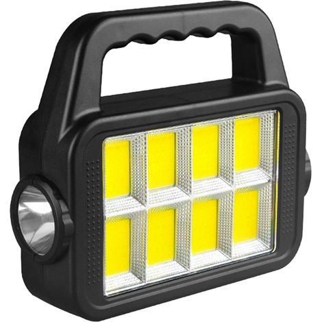 Lampe Solaire Portable - 160 LED - 2 Modes Lumineux - Charge USB Et Solaire - Pour Camping Et Secours - 300 G (1/4)