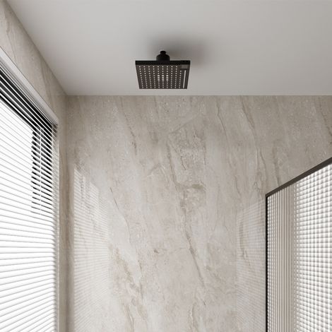 Large Smart Sensor Rain Shower Head with Digital Display (1/5)