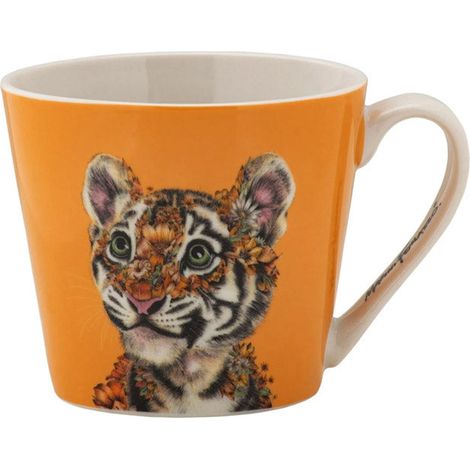 TAZZA TIGRE IN PORCELLANA, 370ML, COLLEZIONE FERLAZZO