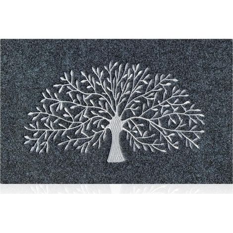 Tree of Life Non-Slip Doormat Polypropylene Rubber Entrance Kitchen 60x90cm (1/5)