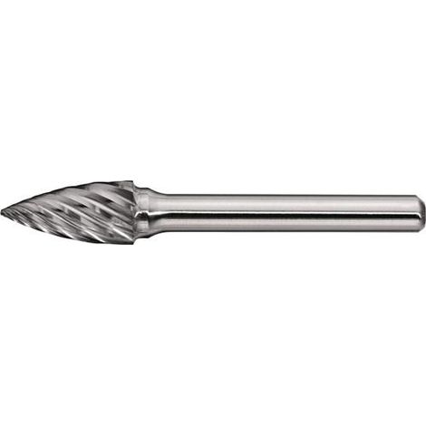 TECWERK Frässtift SPG INOX D.10mm Kopf-L.20mm Schaft-D.6mm HM Verz.Normal,fein TECWERK (1/2)