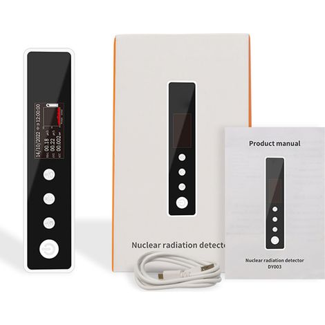 Détecteur de rayonnement nucléaire avec Wi-Fi, compteur Geiger intelligent, haute sensibilité, alarme acoustique et visuelle, dosimètre de rayonnement β, γ et X (1/5)