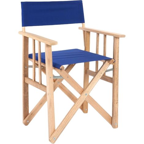 Fauteuil metteur en scène pour enfant (bleu) Bleu (1/2)