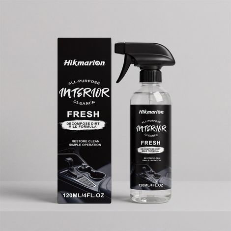 Autoinnenreiniger, entfernt Flecken von Oberflächen im Fahrzeuginnenraum, tragbar und einfach anzuwenden – 120 ml -- DE (1/5)