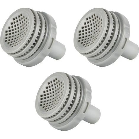 Pool filter fitting, pool return nozzle, pool accessories, pool connection kit, 3 pieces (1/5)