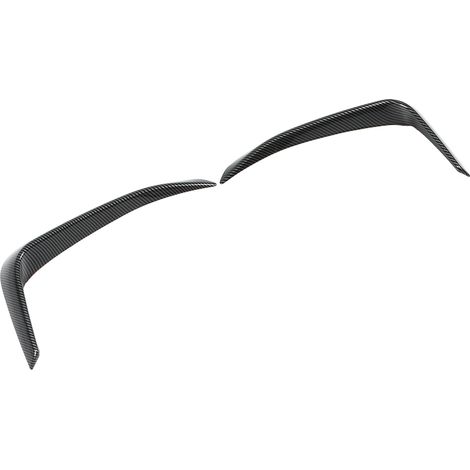 2x Becquet Avant Splitter Canard ABS Couteau à Vent Prise d'Air Gauche Droite Remplacement Ford Mustang Mach-E (1/5)