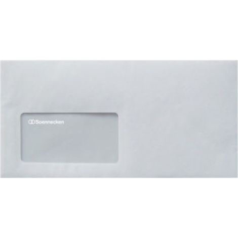 Soennecken Briefumschlag Format des Umschlages: DIN lang Maße: 220 x 110 mm (B x H) (1/2)