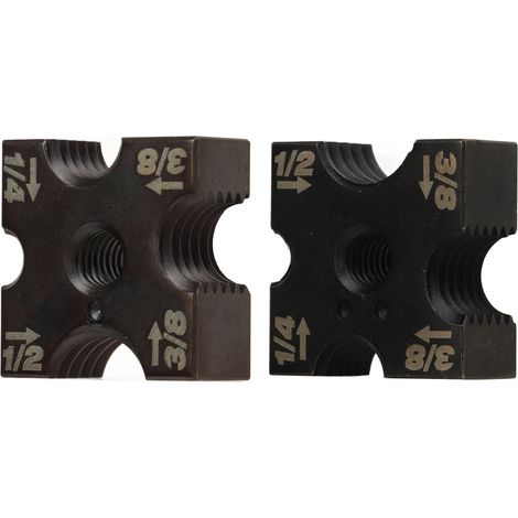 Jeu de matrices de découpe, 2 pièces, 48 ​​44 2872 1/4 pouces 3/8 pouces 1/2 pour coupe-tige filetée sans balais M18.