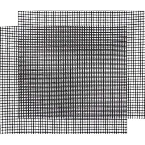 ZVD Grill barbecue, réutilisable, tapis de cuisson découpable, grille antiadhésive, 2 pièces (4236cm) (1/4)