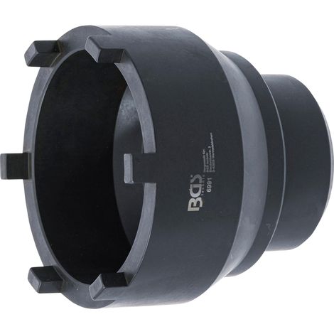 Llave de vaso bgs 101 mm acero cromo molibdeno metálico (1/3)