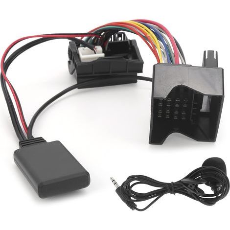 , cable adaptador de audio Bluetooth 5.0 AUX-IN para coches Citroën C2/ C3/ C4/ C5/ C6 con micrófono (1/5)
