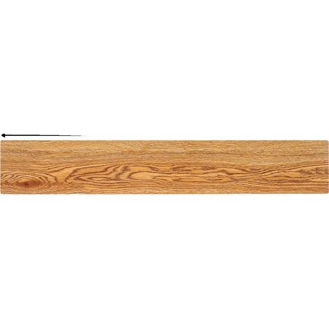 Adesivo da pavimento autoadesivo, effetto legno, colore rovere (1/2)