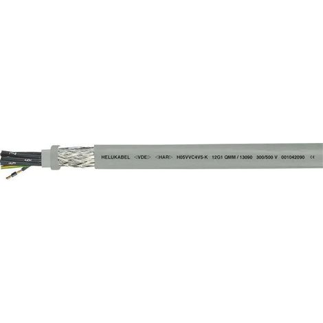 Helukabel H05VVC4V5-K cable eléctrico gris 100 m