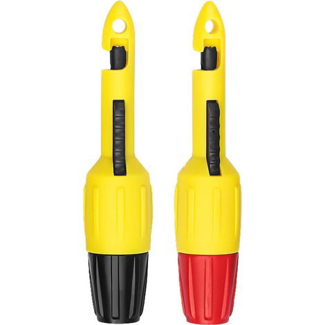 Kit de 2 outils de perçage d'isolants pour réparation automobile : pince à percer, sonde de test sans pelage, crochet de test et clips de perforation. (1/5)