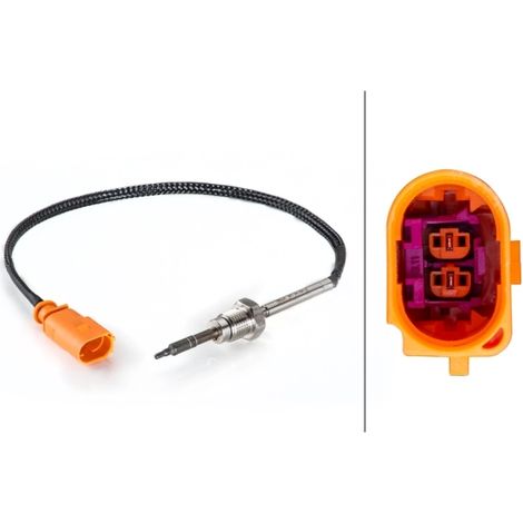 Capteur, température des gaz Hella 6PT 014 494-321 AUDI 059 906 088 BB