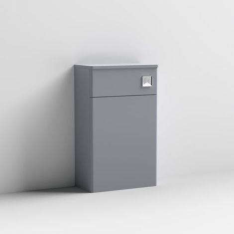 Nuie Classique Satin Grey 500mm Toilet Unit - CLA241