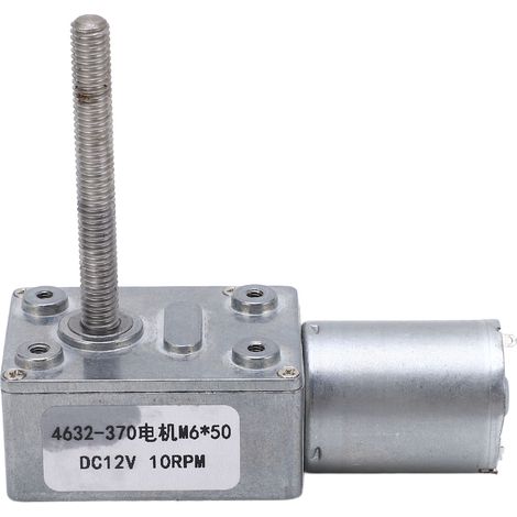 Moteur Réducteur DC 12V 10RPM Résistant Haute Température pour Remplacement (1/5)