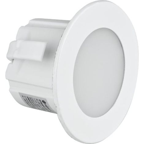 Applique escalier LED 1,2W ronde blanche 4000K DPM (1/5)