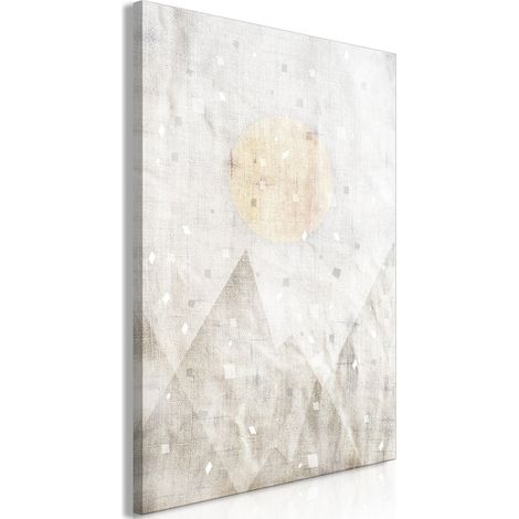 Tableau May Snow Vertical - 80 x 120 cm (1/4)