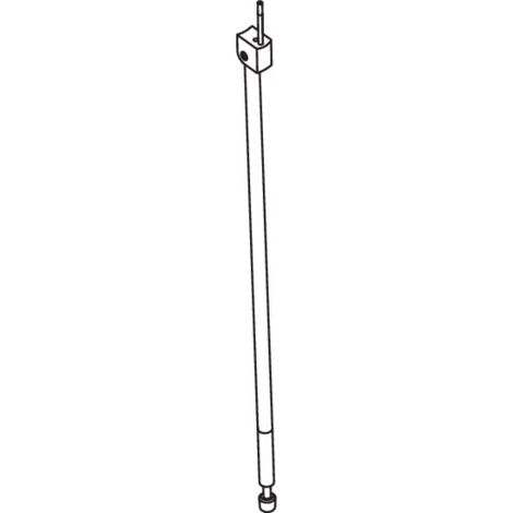 HEWI 802.50.022XA Support de sol FH hauteur 760 avec kit de conversion (1/2)